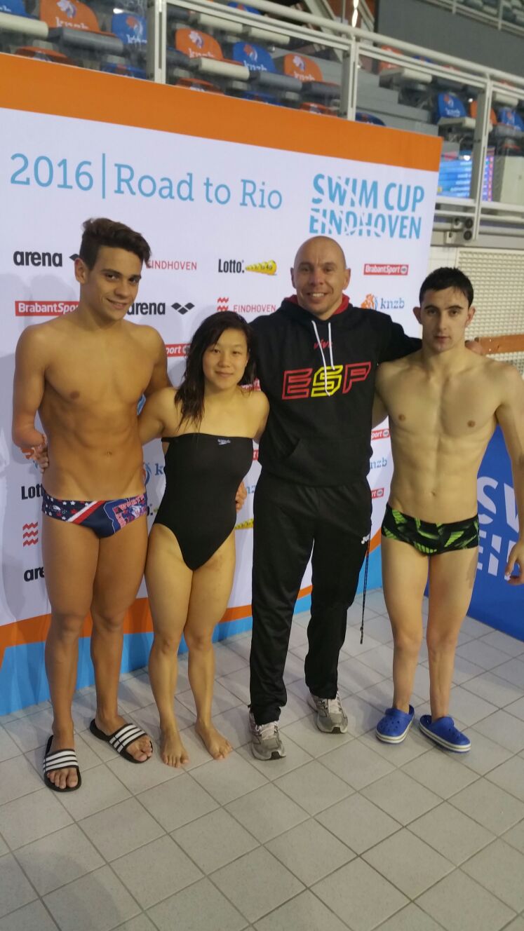 Tres nadadores de la FEDDF compiten a partir de hoy en el prestigioso Campeonato Internacional de Nataci&oacute;n Paral&iacute;mpica " SWIM CUP EINDHOVEN "