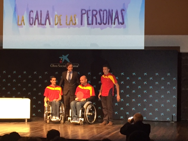 CaixaForum Madrid alberg&oacute; la Gala de Entrega de Premios Deporte Integra 2015