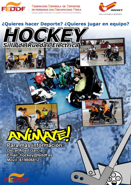 PROMOCI&Oacute;N DEL HOCKEY EN SILLA DE RUEDAS EL&Eacute;CTRICA