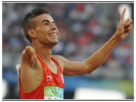 ABDERRAHMAN AIT, SEXTO EN 800M