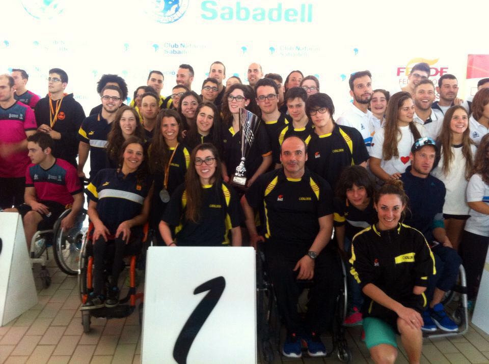Catalu&ntilde;a rev&aacute;lida el Campeonato de Espa&ntilde;a por Comunidades Aut&oacute;nomas de nataci&oacute;n adaptada