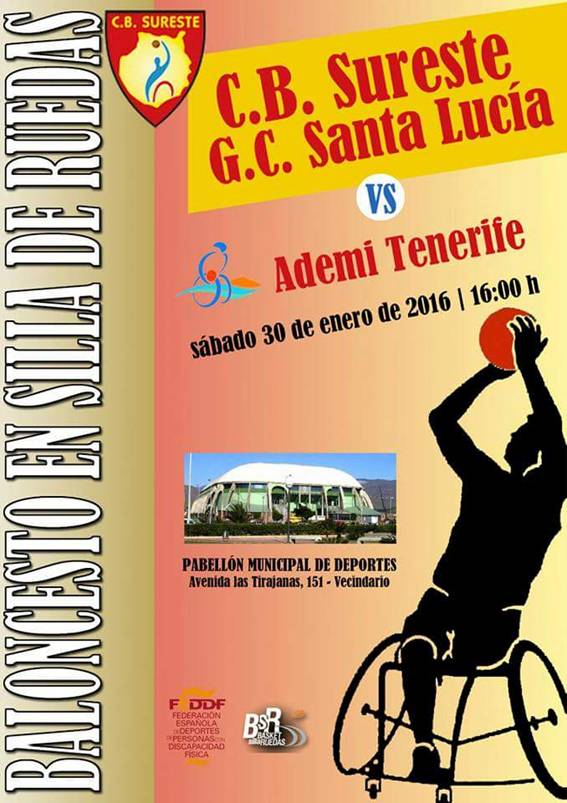 El ADEMI Tenerife BSR buscar&aacute; su primera victoria en la isla vecina