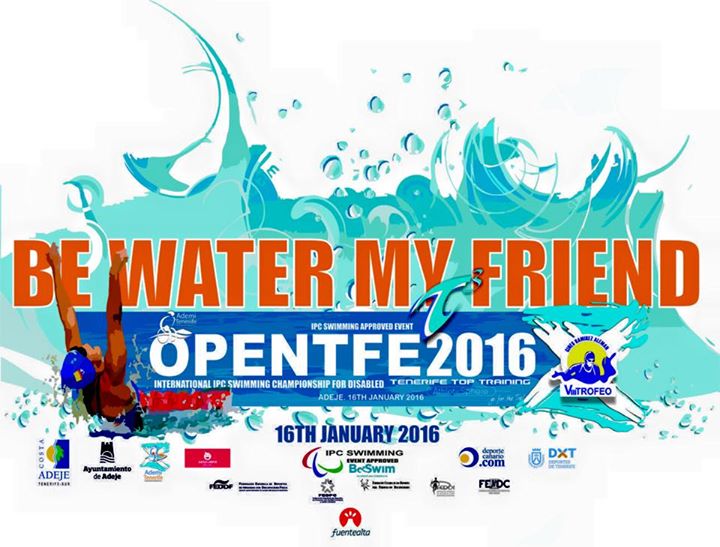 Los mundialistas de la FEDDF conquistan Tenerife con motivo del Open Internacional Isla de Tenerife de Nataci&oacute;n Paral&iacute;mpica Villa de Adeje 2016