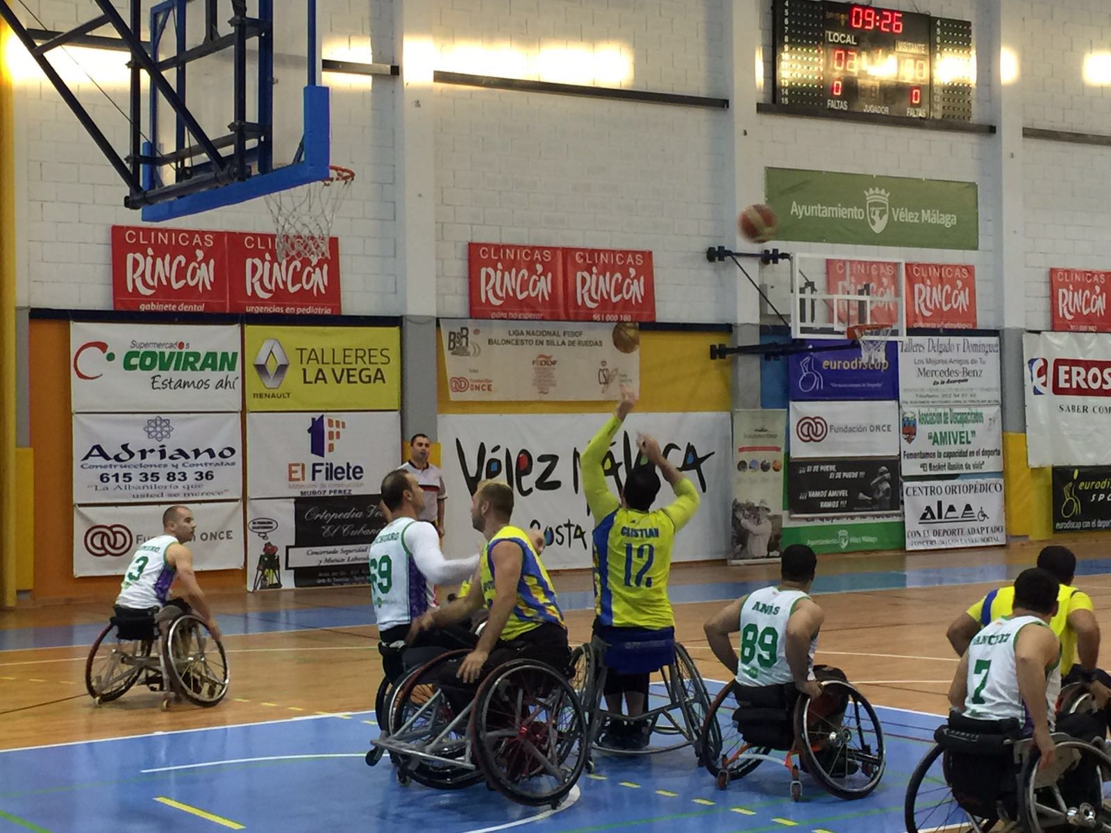 Cr&oacute;nica Cl&iacute;nicas Rinc&oacute;n Amivel ( 48 ) vs BSR ACE Gran Canaria ( 85 )