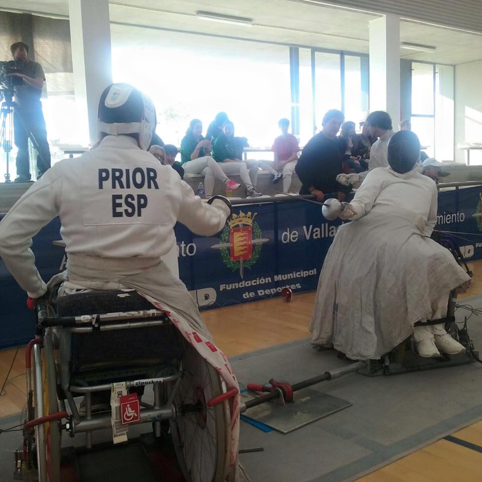 Valladolid ha sido escenario de la primera prueba del Campeonato de Espa&ntilde;a de Esgrima Adaptada