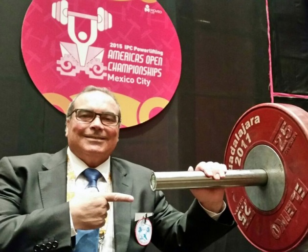 Domingo Garc&iacute;a P&eacute;rez coordinador nacional de Powerlifting,  asistir&aacute; en calidad de juez Internacional al Europeo 