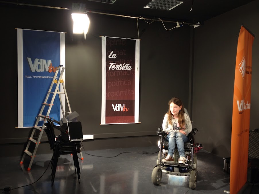 Fallece Carlota Bardera una amante del hockey en silla de ruedas el&eacute;ctrica