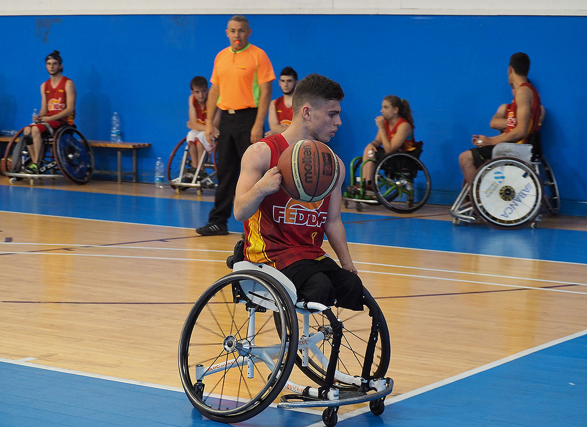 Lista de jugadores de Espa&ntilde;a para el Europeo Sub-22 de Baloncesto en Silla de Ruedas