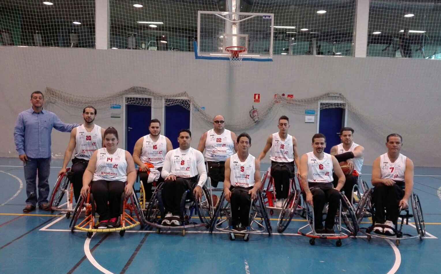El BSR Ademi Tenerife busca su sexta victoria liguera ante el Deporte Adaptado Bah&iacute;a de C&aacute;diz