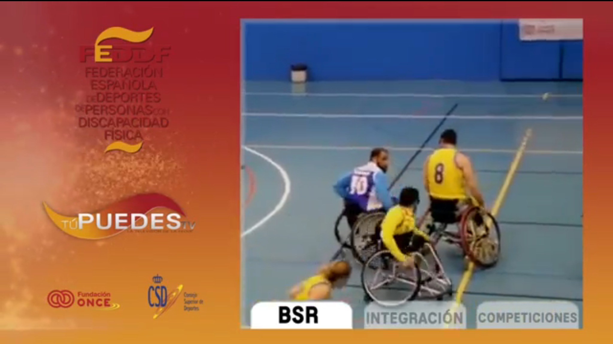 La jornada de Baloncesto S.R. las jornadas de fundaci&oacute;n Jes&uacute;s Serra, Boccia y el Rugby S.R. son los protagonistas del Magazine 68 TuPuedesTV