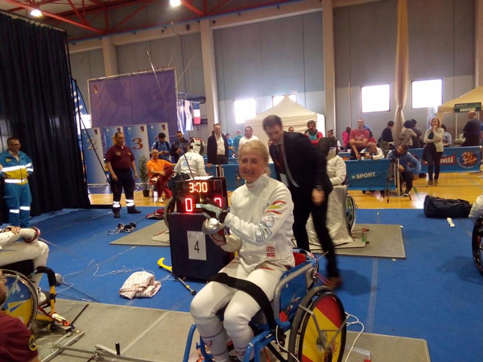 Grand&iacute;sima actuaci&oacute;n de nuestra esgrimista Bego&ntilde;a Garrido, en la Copa del Mundo de Pisa