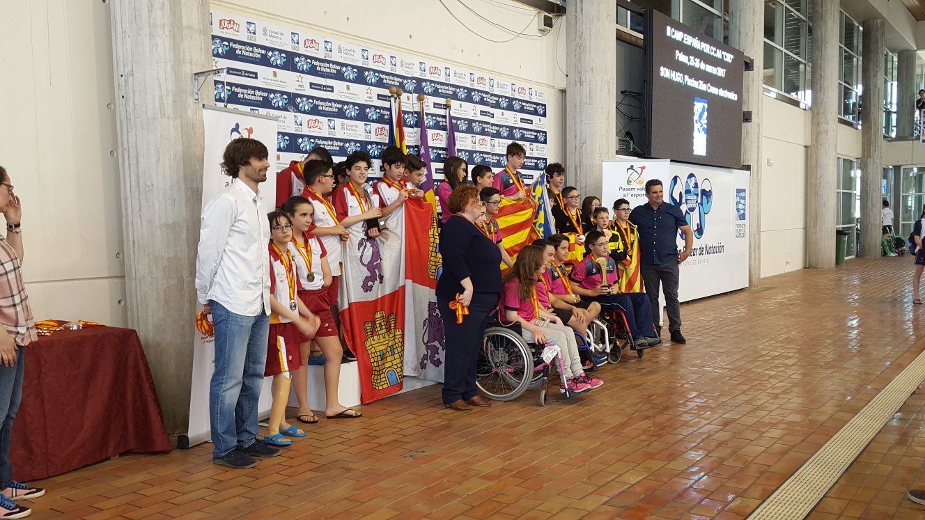 Valencia consigue alzarse como Campeona de Espa&ntilde;a de Nataci&oacute;n Escolar por Comunidades Aut&oacute;nomas