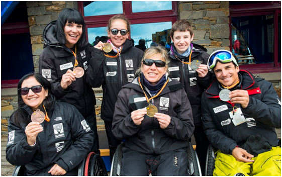 El equipo de esqu&iacute; alpino adaptado de Fundaci&oacute;n Tambi&eacute;n arranca nueve medallas del campeonato de Espa&ntilde;a