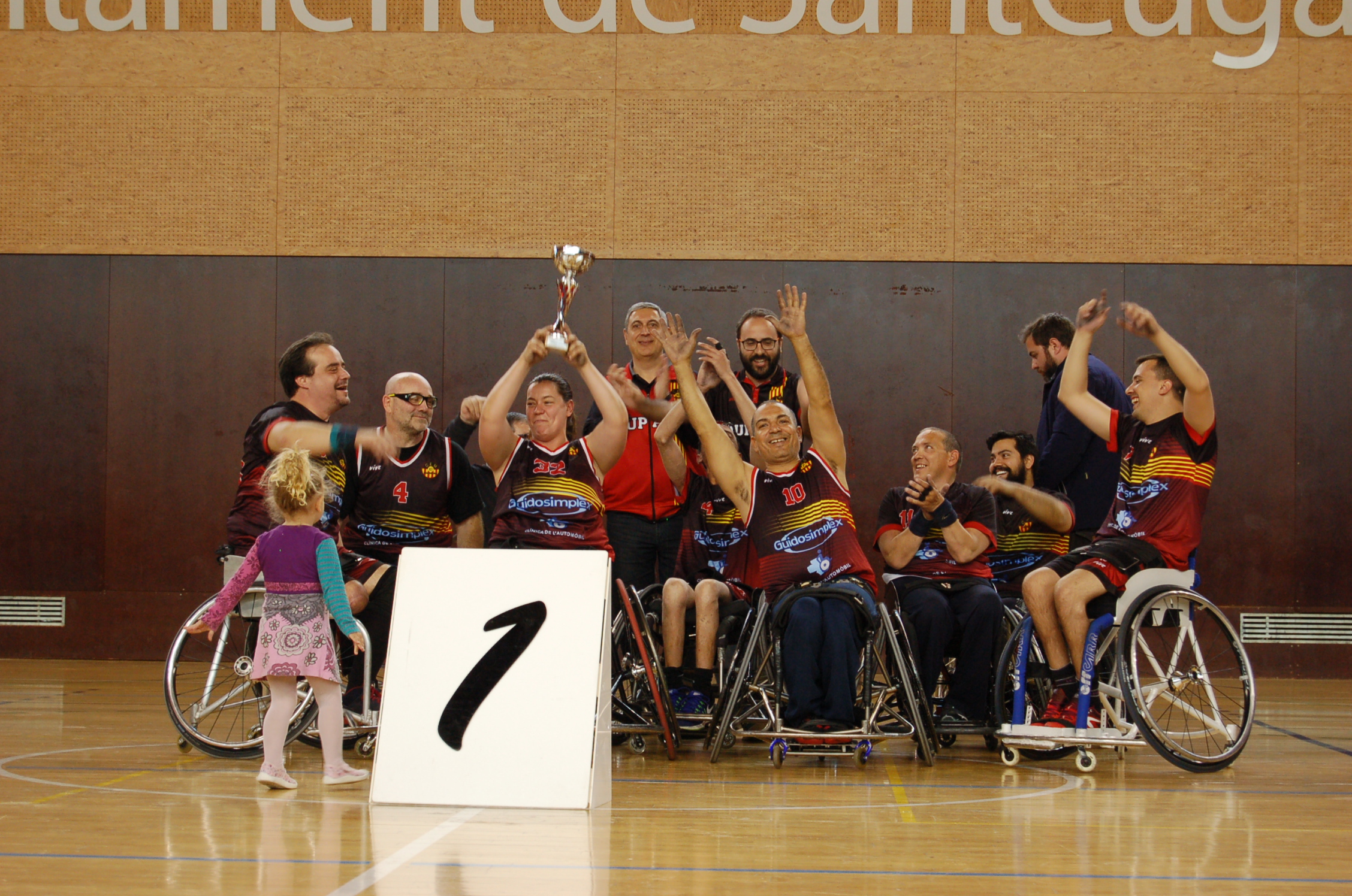 El CE BCR CEM se proclama campe&oacute;n de Catalu&ntilde;a de Baloncesto en Silla de Ruedas