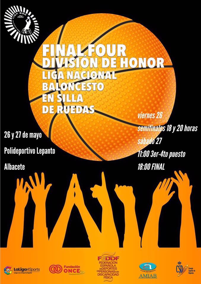 La Final Four de Albacete coronar&aacute; al mejor equipo de baloncesto en silla de ruedas de Espa&ntilde;a
