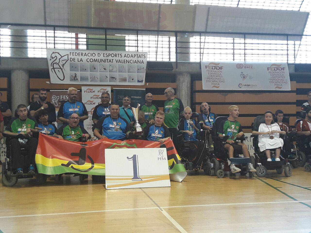 El ADB Barber&agrave; revalida el t&iacute;tulo de campe&oacute;n de Espa&ntilde;a de Powerchair H&oacute;ckey