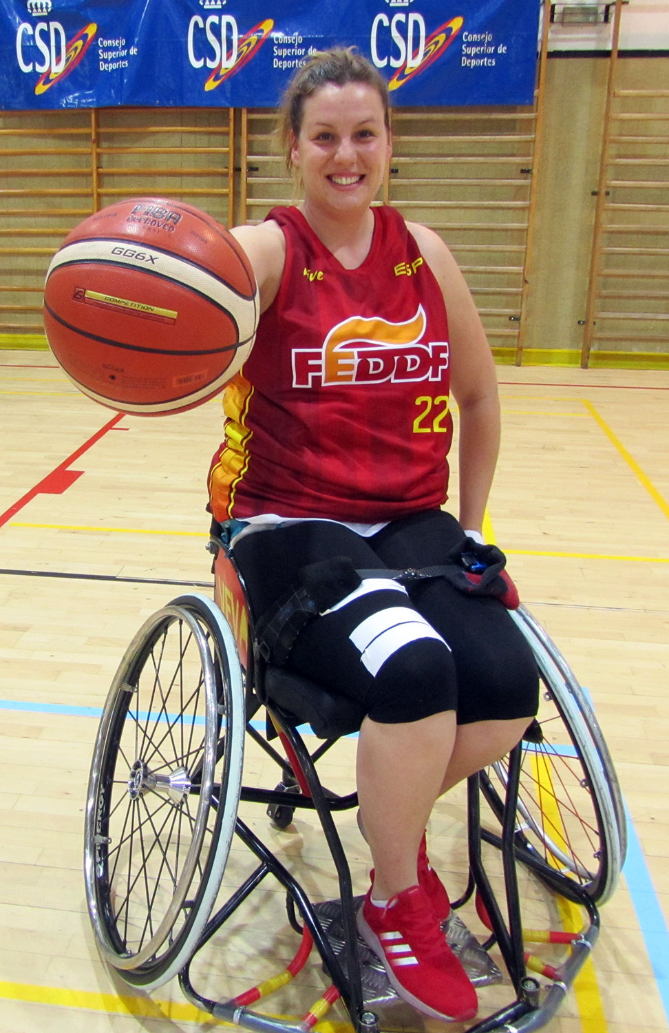 Espa&ntilde;a pierde a Veva Tapia para el Europeo de Baloncesto en Silla de Ruedas