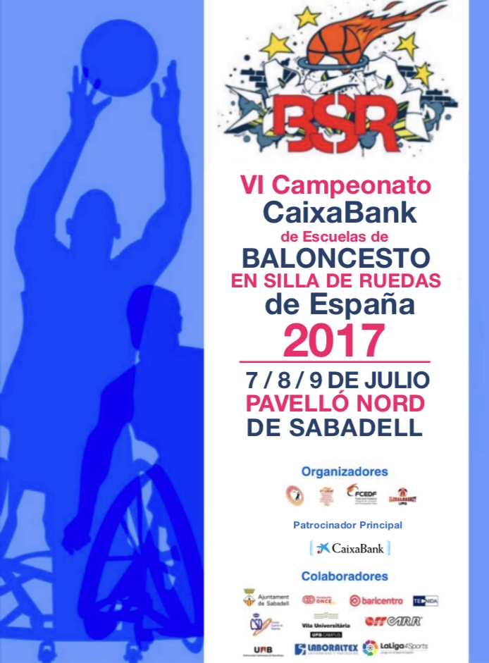 Sabadell acoge el VI Campeonato CaixaBank de Escuelas de Baloncesto en Silla de Ruedas de Espa&ntilde;a