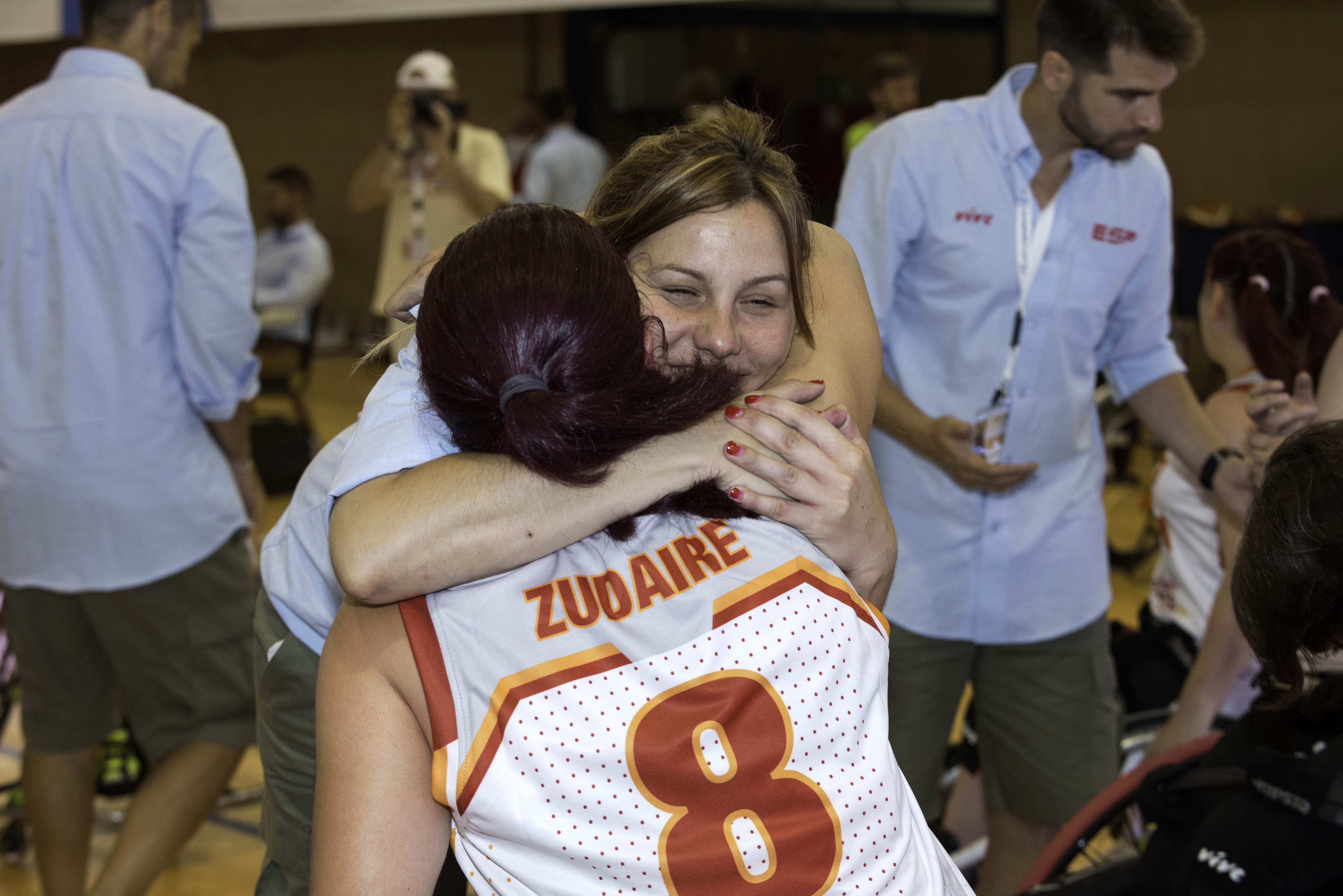 Veva Tapia ya puede jugar con la selecci&oacute;n espa&ntilde;ola de baloncesto en silla de ruedas