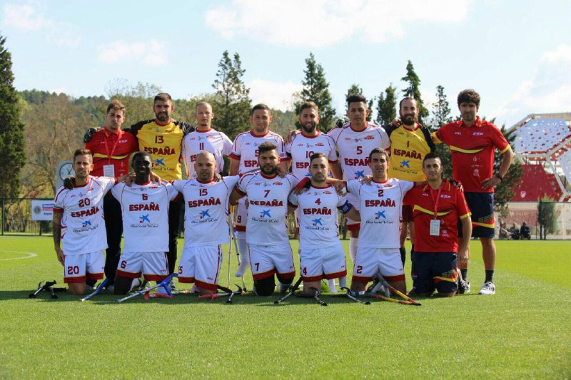 Espa&ntilde;a debuta y golea a Georgia por 4-0 en el europeo de f&uacute;tbol para amputados