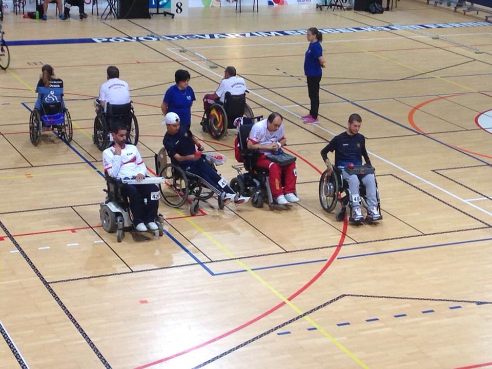 Alejandro D&iacute;az y Vasile Agache acaban su participaci&oacute;n en el Europeo de Boccia sumando experiencia internacional