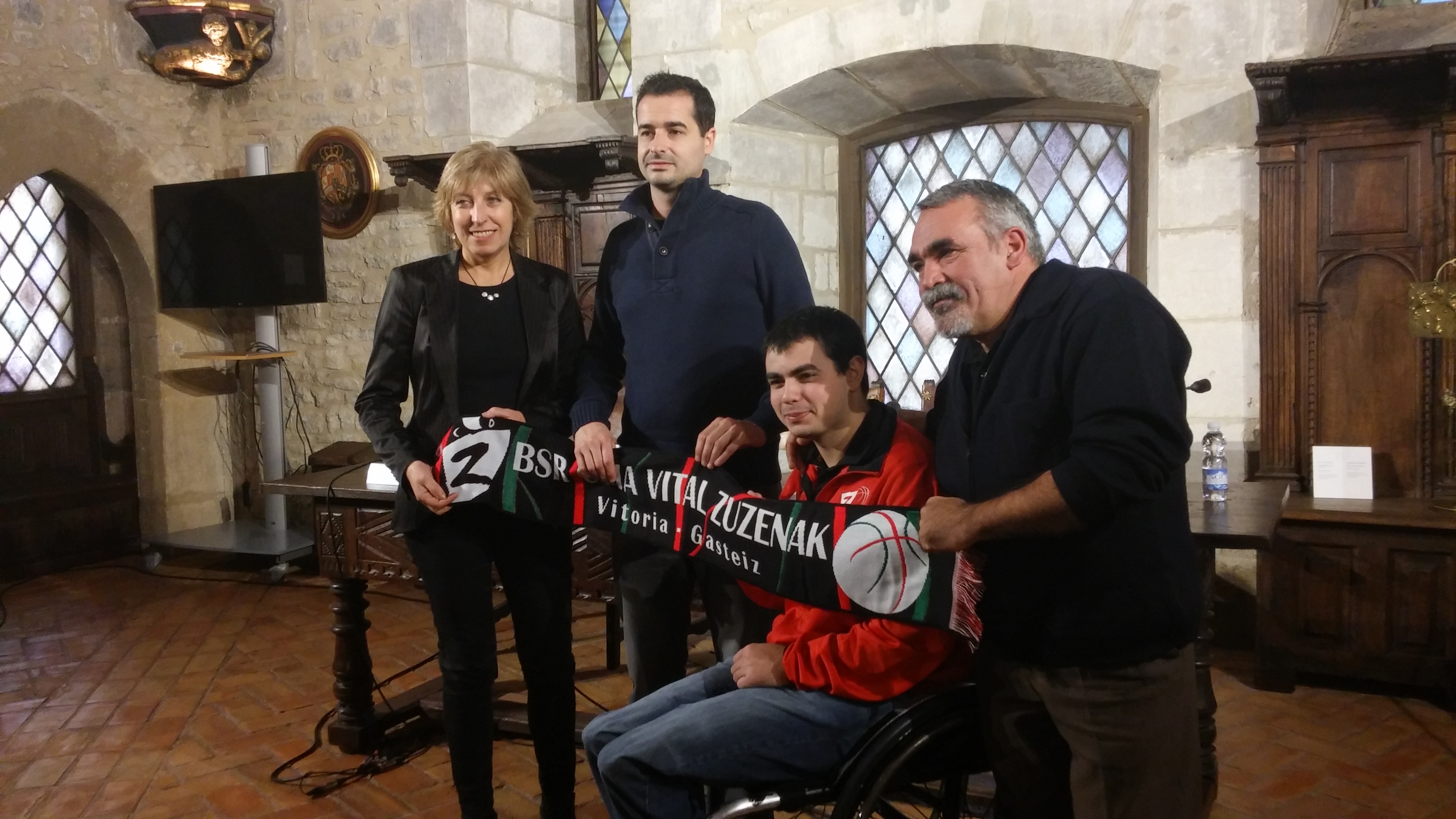 Presentaci&oacute;n de esta temporada del Fundaci&oacute;n Vital Zuzenak BSR