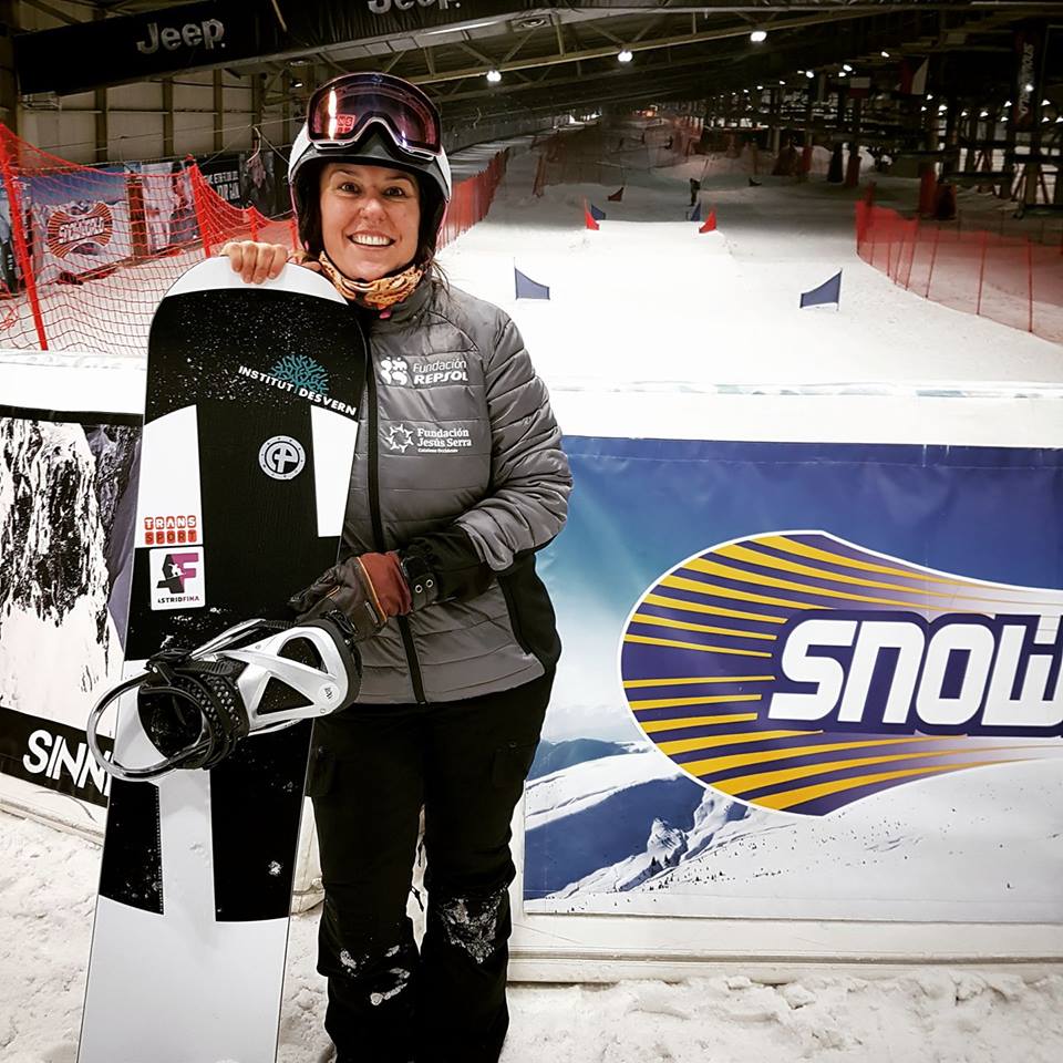 Astrid Fina finaliza octava en la primera prueba de la temporada con motivo de la Euro Cup de Banked Slalom de Landgraaf