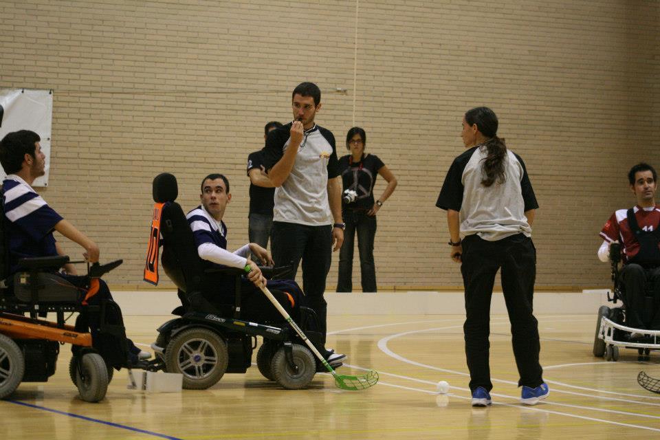 Curso nacional de &aacute;rbitro de hockey en silla de ruedas el&eacute;ctrica