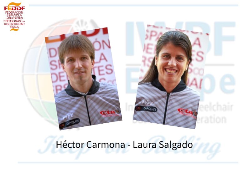 Los &aacute;rbitros de baloncesto en silla de ruedas de la FEDDF Laura Salgado y Hector Carmona aspiran a ser &aacute;rbitros internacionales
