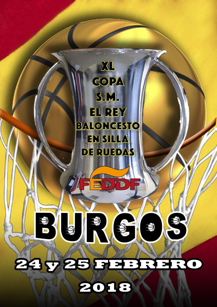 Burgos acoger&aacute; la Copa del Rey de Baloncesto en Silla de Ruedas de 2018