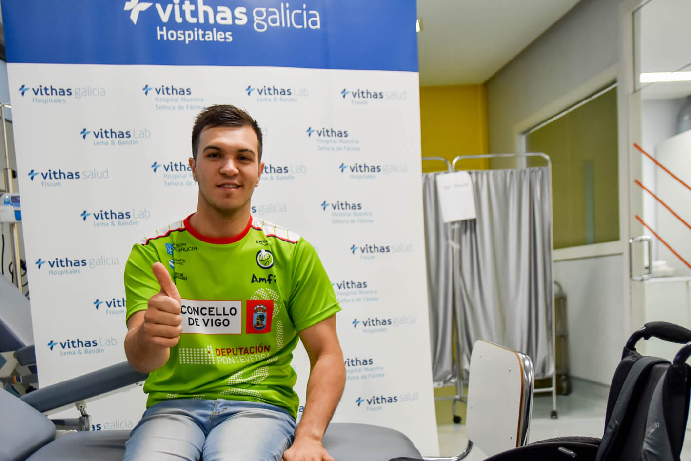 Alessandrini supera la revisi&oacute;n m&eacute;dica en Vithas F&aacute;tima y ya est&aacute; a disposici&oacute;n de C&eacute;sar Iglesias