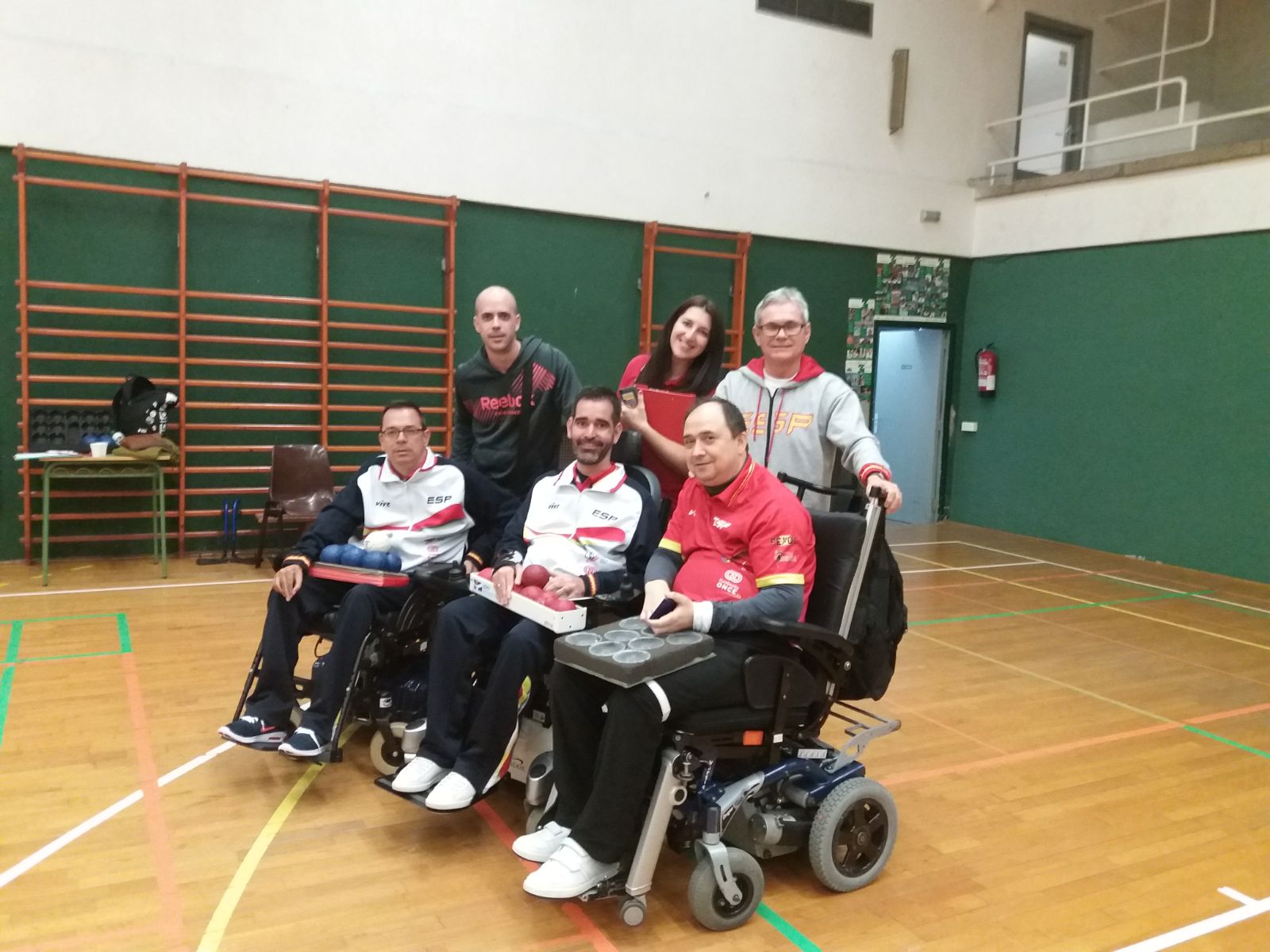 El grupo de &eacute;lite de Boccia en la categor&iacute;a BC4 se pone a rodar estos d&iacute;as en el Centro de Alto Rendimiento de Sant Cugat