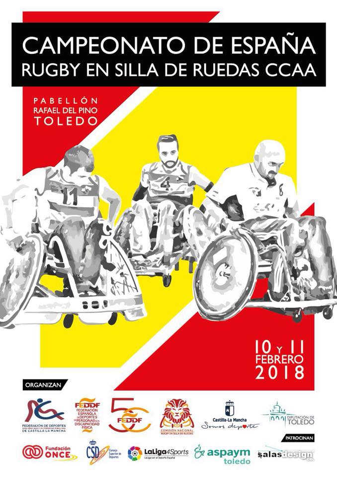 Madrid, Catalu&ntilde;a y Arag&oacute;n disputan el Campeonato de Espa&ntilde;a de Rugby en Silla de Ruedas