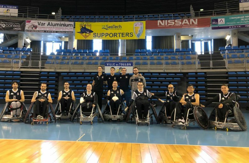 El BUC Wheelchair Rugby participa en el Bernd Best Tournament ( BBT ) por primera vez