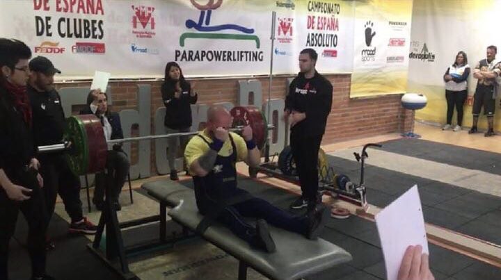 Loida Zabala y Jos&eacute; Manuel Abud campeones de Espa&ntilde;a de Powerlifting
