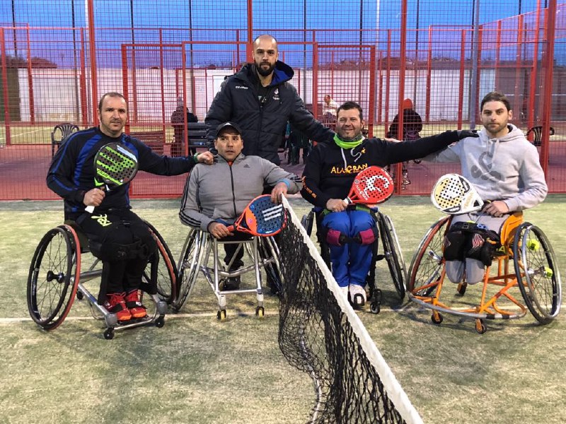 &Oacute;scar Agea y Edorta de Anta campeones de la octava prueba de la copa de Espa&ntilde;a de p&aacute;del en silla