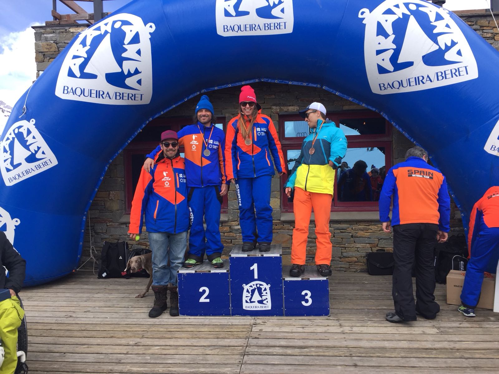 Astrid fina se proclama campeona de Espa&ntilde;a de Snowboard en Baqueira Beret 