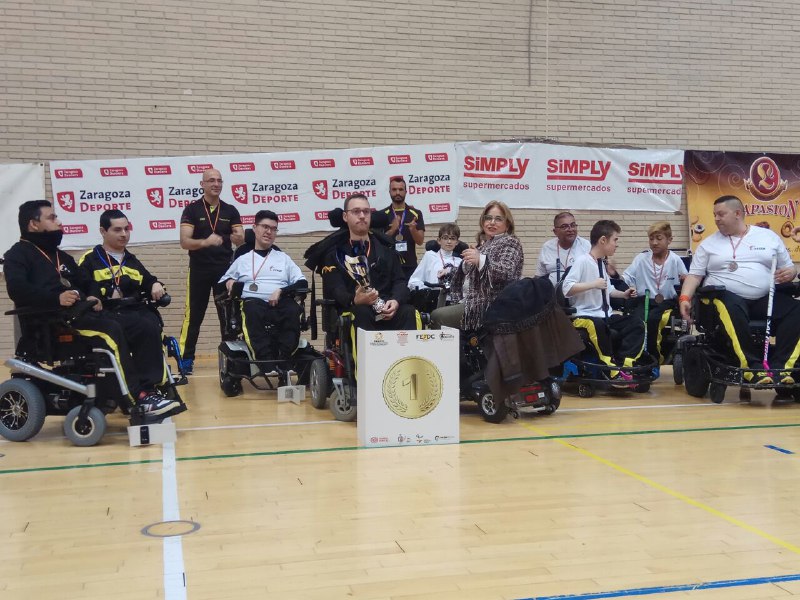 Catalu&ntilde;a revalida su t&iacute;tulo como campeona de Espa&ntilde;a de H&oacute;ckey en Silla de Ruedas El&eacute;ctrica