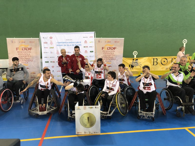 El CAI Deporte Adaptado se corona en &Oacute;lvega, campe&oacute;n de Espa&ntilde;a de rugby en silla de ruedas
