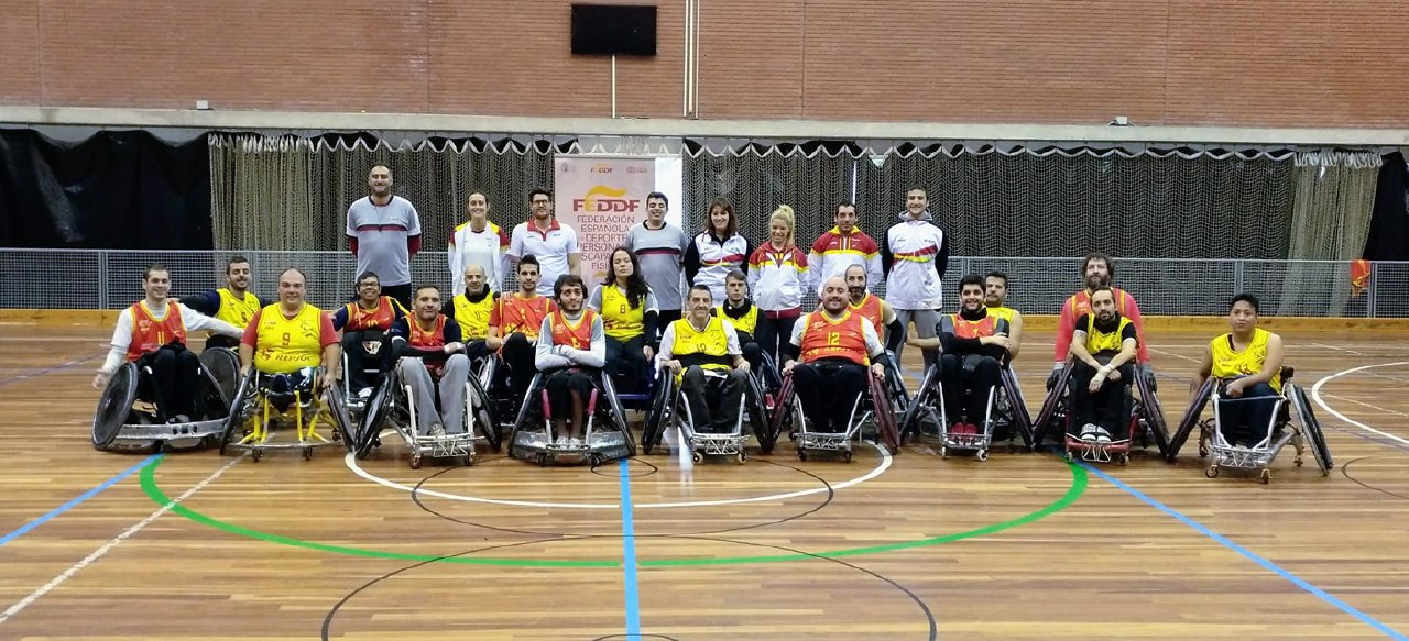 Segunda concentraci&oacute;n de la selecci&oacute;n espa&ntilde;ola de rugby en silla de ruedas