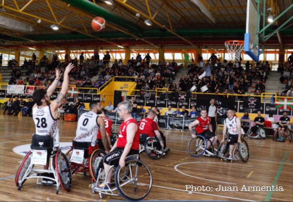Espa&ntilde;a tiene ya la mejor liga europea de baloncesto en silla de ruedas