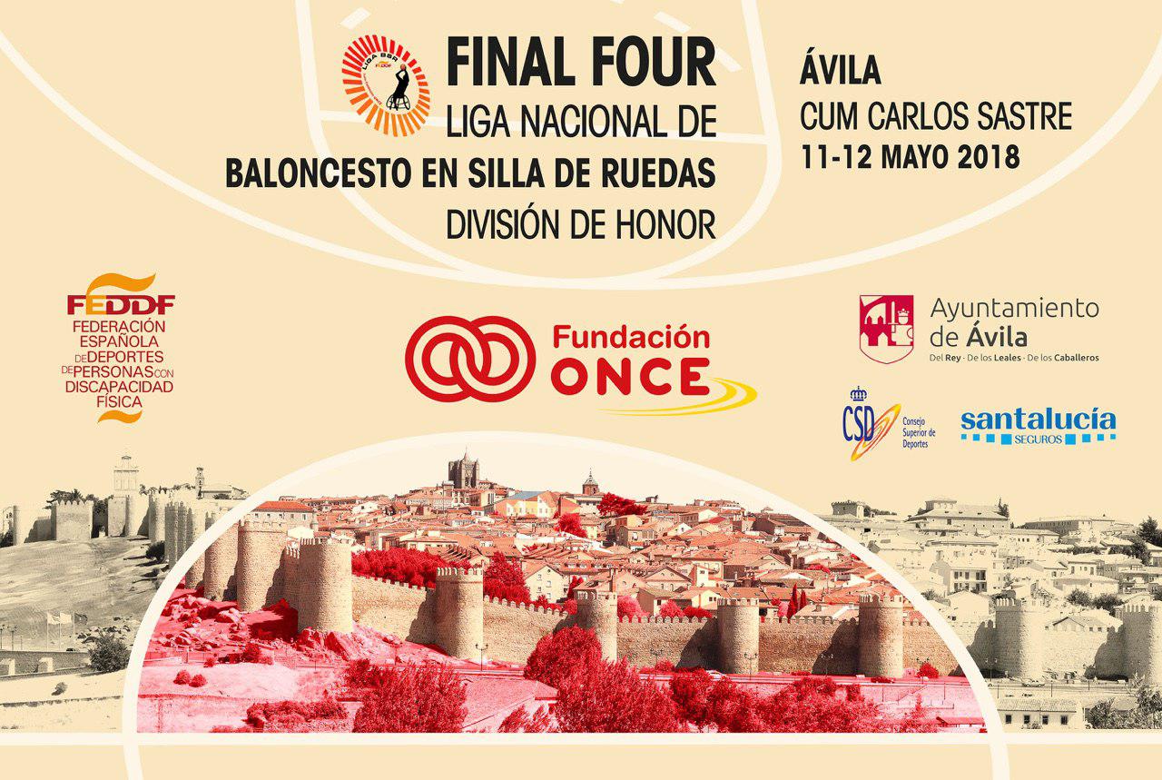 La Final Four de &Aacute;vila proclamar&aacute; al mejor equipo de baloncesto en silla de ruedas de Espa&ntilde;a