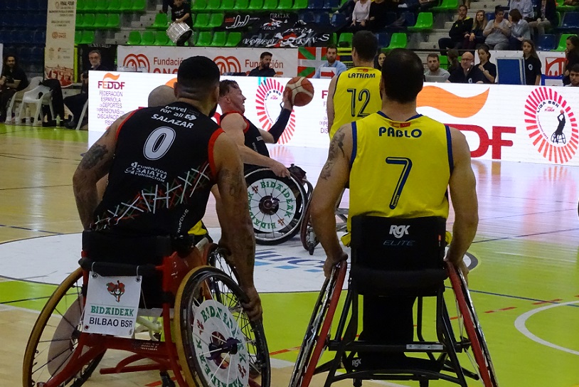 AMIAB Albacete o Bidaideak Bilbao ser&aacute; por primera vez campe&oacute;n de la liga de baloncesto en silla de ruedas