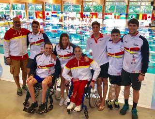 Los seis nadadores de la FEDDF dan todo un recital en las world series de Lignano Sabbiadoro