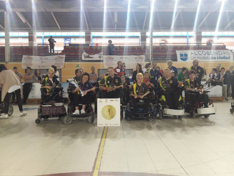 El ADB Barber&agrave; se proclama por tercera vez consecutiva campe&oacute;n de Espa&ntilde;a de hockey en silla de ruedas el&eacute;ctrica