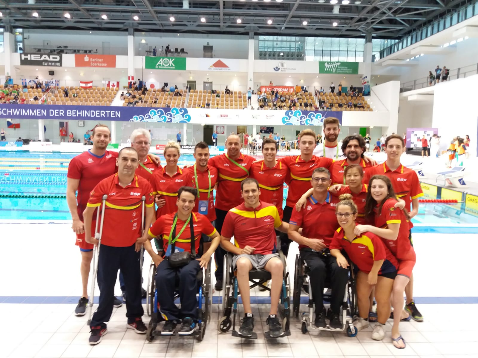 Los nadadores de la FEDDF contin&uacute;an sumando alegr&iacute;as para el deporte espa&ntilde;ol durante los world series de Berl&iacute;n