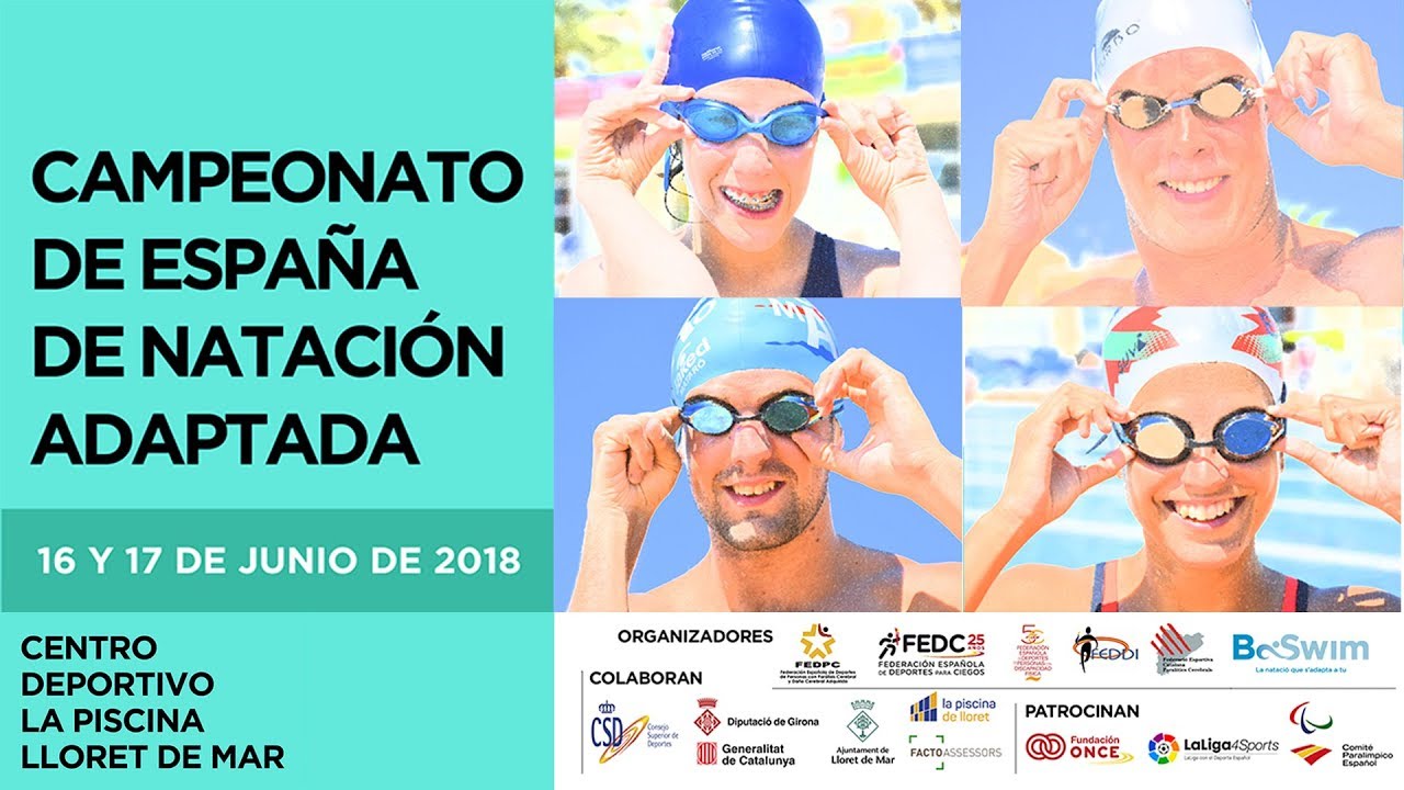 La &eacute;lite de la nataci&oacute;n espa&ntilde;ola adaptada se da cita este fin de semana en Lloret de Mar