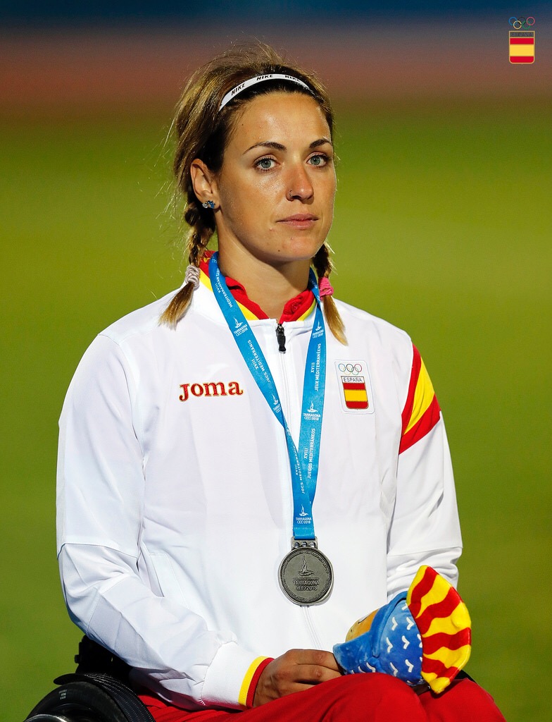 La atleta Eva Mar&iacute;a Moral se cuelga la plata en los juegos del mediterr&aacute;neo