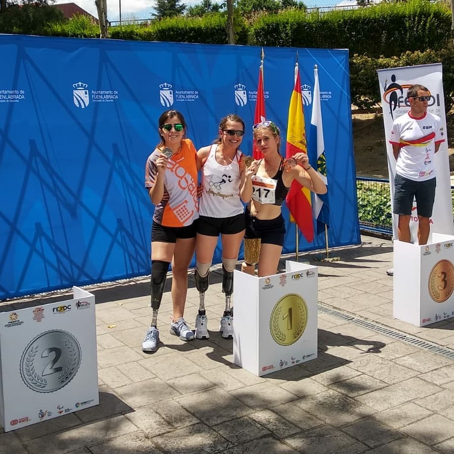 El Club Deportivo A la Par campe&oacute;n de Espa&ntilde;a de atletismo adaptado