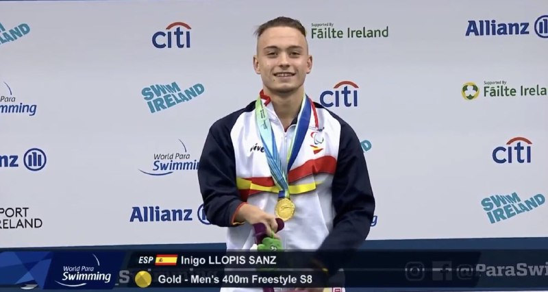 Nueve medallas conseguidas por los nadadores FEDDF, en una espectacular segunda jornada en los europeos de nataci&oacute;n adaptada de Dubl&iacute;n
